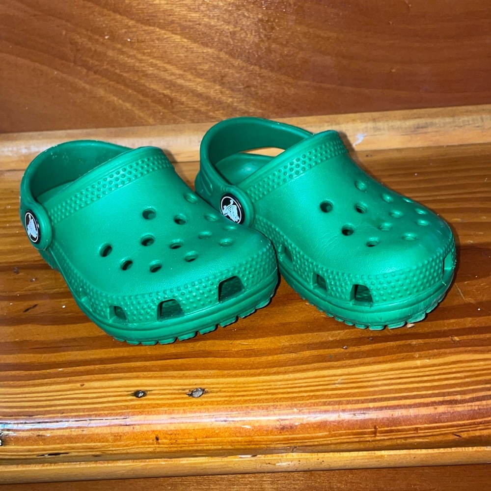 Children’s Crocs, Green 6c